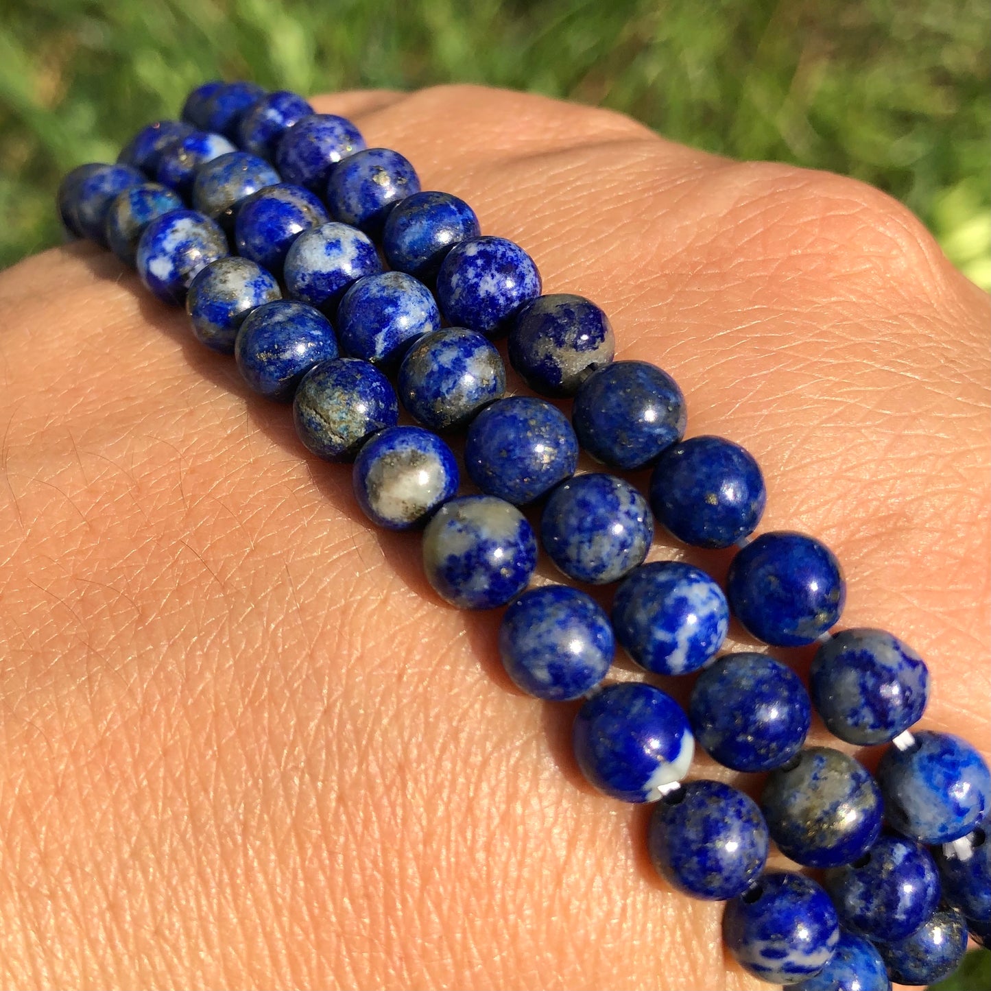Bracelet Lapis Lazuli Naturel 6mm